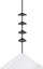 Raft dushi këndor teleskopik WENKO, metal, lartësi 85-250 cm, i zi