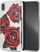 Kapak telefoni Guess GUHCI65ROSTR për iPhone Xs Max, i fortë, transparent me trëndafila