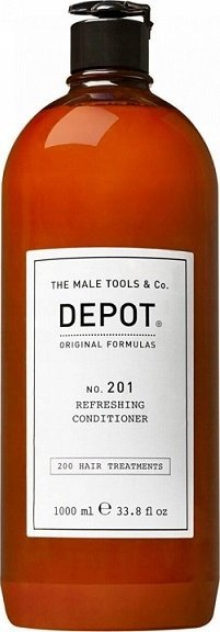 Balsam flokësh Depot No. 201 Refreshing Conditioner, rigjenerues, 1000ml