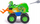 Kamion lodër Paw Patrol Rescue Wheels Rocky, me figurë Rocky, jeshil
