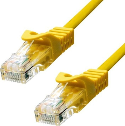 Kabllo rrjeti ProXtend CAT5e, U UTP, 10m, e verdhë
