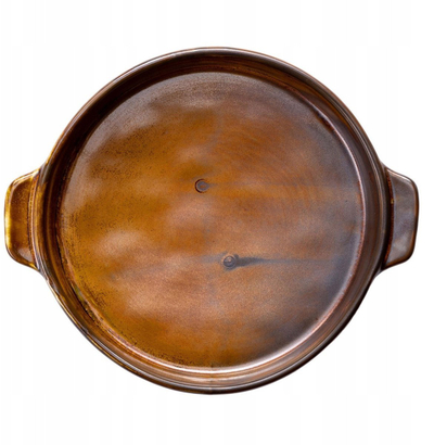 Tavë e rrumbullakët për pjekje Verlo FIRE, 17.5 cm, porcelan, e bardhë