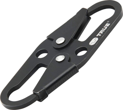 Karabinë True Utility Doubletrap 2, metalike, dopjo, e zezë