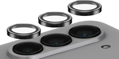Mbrojtës kamerë PanzerGlass Hoops për Galaxy Z Fold 6, xham i temperuar, kornizë alumini, i zi
