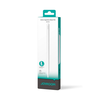 Laps stylus Joyroom JR-X15, aktiv për iPad, 130mAh, USB-C, i bardhë