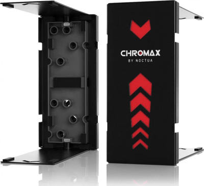 Kapak zbukurues për ftohësen e procesorit Noctua NA-HC7 chromax.black.swap, alumin, i zi