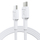 Kabllo karikimi Green Cell PowerStream USB C në USB C, 1.2 m, 60W PD, e bardhë