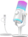 Микрофон USB Маоно DM30, кондензатор кардиоиден, RGB, бел