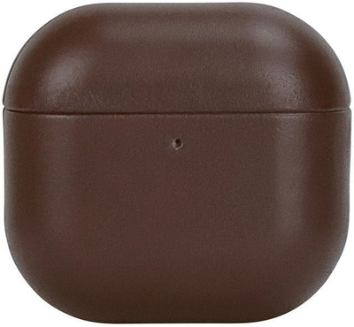 Mbështjellëse lëkure Mobile Origin Leather Case për AirPods 4, kafe