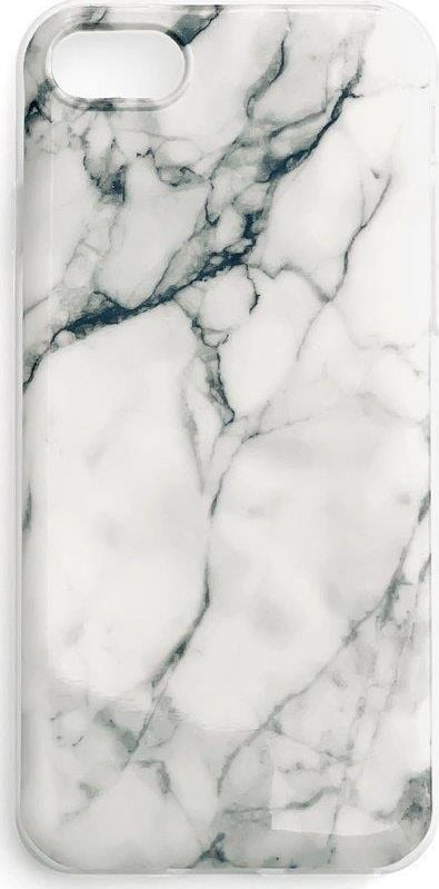 Mbrojtëse telefoni Wozinsky Marble, Samsung Galaxy A22 4G, xhel TPU, mermer, e bardhë