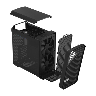 Kasë PC Fractal Design Torrent Compact, e zezë