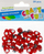 Set dekorativ Craft with Fun, buburreca druri me ngjitës 15mm, 25 copë