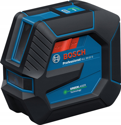 Laser vije Bosch GLL 20-22 G, IP65, bateri rikarikueshme, në kuti