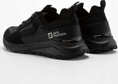 Këpucë sportive Jack Wolfskin Dromoventure Athletic Low M, për meshkuj, të zeza