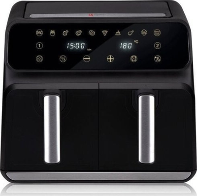 Фритеза со воздух Alpina Double Airfryer, 8L, 1700W, црна