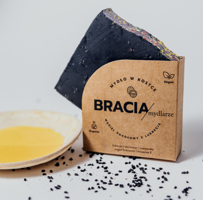 Sapun trupi Bracia Mydlarze, 110g, natyral vegan, i zi