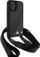 Mbulesë telefoni BMW M Series Carbon Stripe & Strap BMHCP16S23PSCCK, për iPhone 16 6.1", me rrip, e zezë