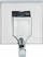 Grep banjoje WENKO Hook Vacuum-Loc, set 2 copë, krom