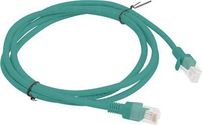 Kabëll Lanberg Patchcord (PCU6-10CC-0100-G), Cat6, 1m, e gjelbër