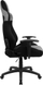 Karrige lojërash AeroCool EARL AeroSuede, 150 kg, e zezë/e hirtë