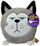 Lodër pelushi Epee Gluttons Plus Husky, 31 cm, me zë, gri