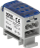 Bllok shpërndarës elektrik Morek MAB1080B10, 2x Al Cu 25 mm², 8x Cu 2.5 6 mm², gri