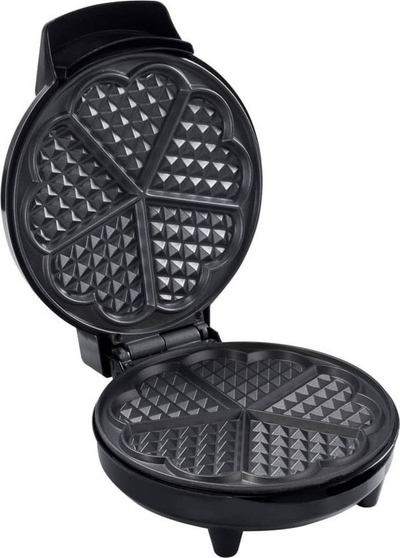 Toster për waffle Bestron AWM700CO, i zi/bronztë