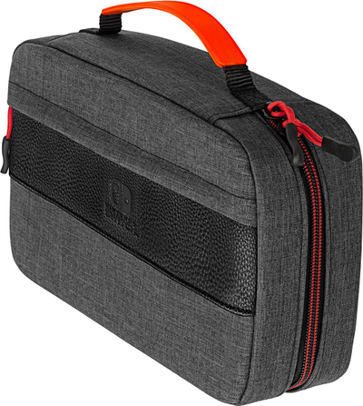 Çantë mbrojtëse PDP Case Elite Edition 500-139-EU, për Nintendo, e zezë gri