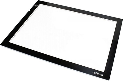 Табла за осветлување Reflecta A4 Super Slim, ЛЕД, 8 x 12\", бела