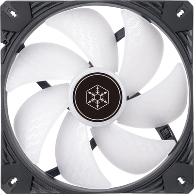 Ventilator kasë SilverStone Shark Force 140, 140mm, ARGB, i zi