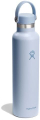 Шише за вода Hydro Flask Standard Mouth, 24 Oz, изолиран не'рѓосувачки челик, сина Surf