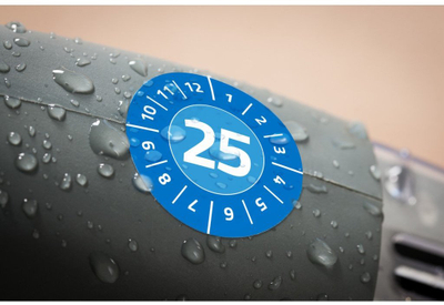 Etiketa kontrolli Avery Zweckform 2025, vinil, 20 mm, blu