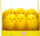 Dekor Pashke Easter Chick, 3 cm, set me 6 copë, të verdha