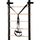 Ribë sportive muri HMS DW2708, hekur dhe dru, 223cm, e zezë