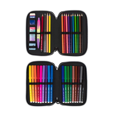 Milan Fotrolle Me 2 Zips E Mbushur Sunset Black 081264Snk1P