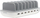 Karikues 4smarts MP462310, 6x USB A, 1x USB C, 2.4 A, i bardhë