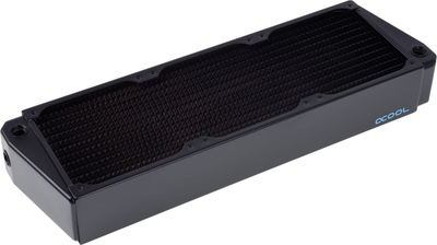 Radiator uji Alphacool NexXxos UT60 X Flow 360mm, bakër i plotë, i zi