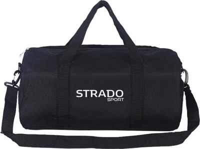 Çantë sportive Strado Sports, 25L, me ndarje për atlete, e zezë