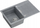 Lavaman kuzhine Sink Owen OWEN 111 GraniteQ, 1 kazan, Push2Open, silver stone
