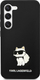 Mbrojtëse telefoni Karl Lagerfeld Choupette NFT, për Samsung Galaxy S24, silikon i lëngshëm, e zezë