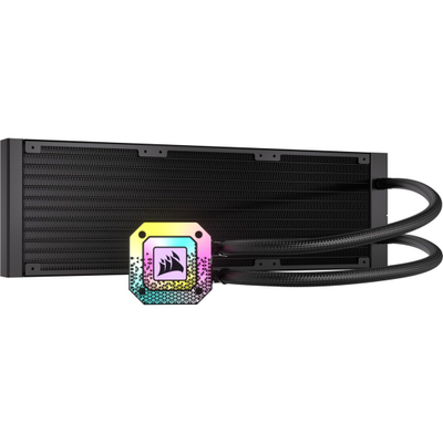 Ftohës me ujë Corsair iCUE H150i ELITE CAPELLIX XT, 12 cm, i zi
