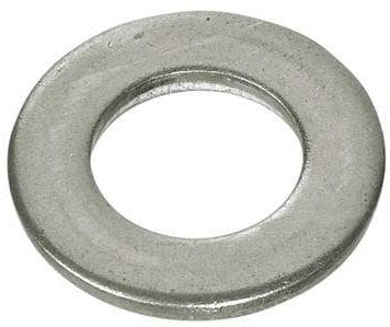 Rondelë inoksi A2 DIN125, diametër 10mm, argjendtë