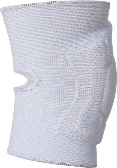Mbrojtëse bërryli White Block, elastike, të ajrosshme, të bardha