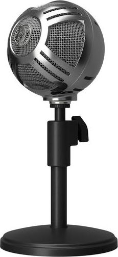 Mikrofon USB Arozzi Sfera SFERA CHROME, kondensator kardioid, dalje kufjesh 3.5mm, krom