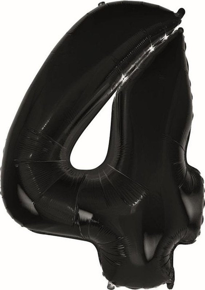 Balon folje GoDan Beauty and Charm, numri 4, 92cm, i zi
