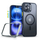Maskë telefoni ESR Classic Pro HaloLock për iPhone 16, MagSafe, e zezë mat