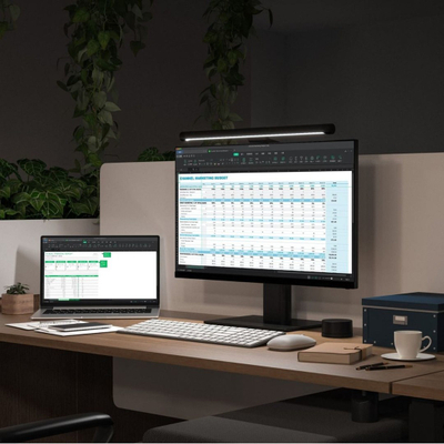 Ламба за монитор Xiaomi Mi Computer Monitor Light Bar MJGJD01SYL, ЛЕД, со далечински управувач без жици, црна