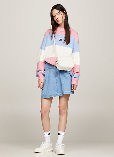 Çantë për Femra Tommy Hilfiger Crossbody, bezhë