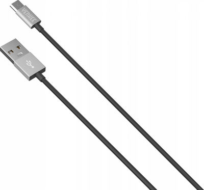 Kabllo USB Yenkee YCU 222 BSR, USB A në microUSB, 2 m, argjendi