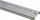 Grilë dizajni për kullim Viega 4960.30, 750mm, çelik inox noble matt, ngjyrë argjendi